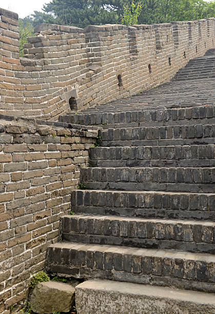 istock Great Wall of China, showing air pollution and smog 577346768