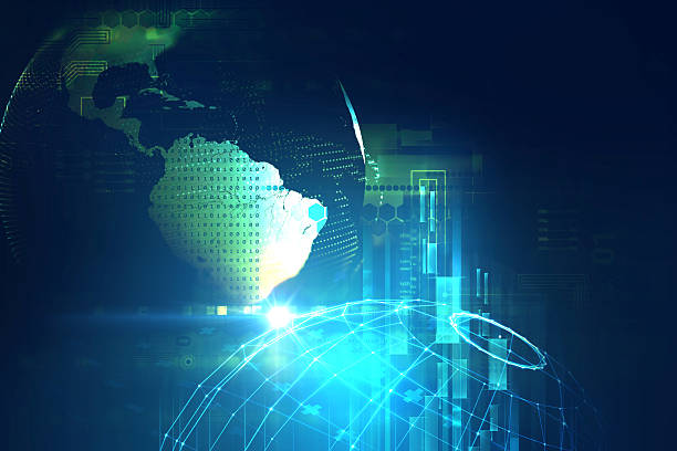 istock earth futuristic technology abstract background illustration 577615524
