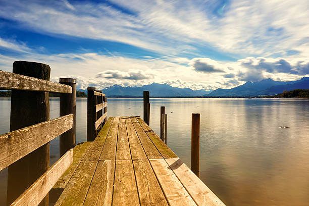 istock wooden jetty lake chiemsee 577616232