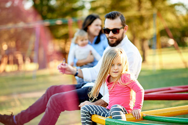 istock Family time in the park 577619292