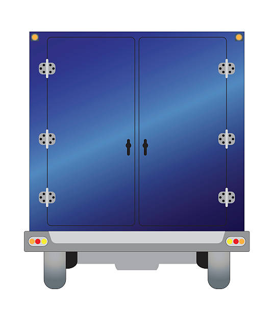 Truck Rear Vector 90+ Old Truck Rear View Stock Illustrations, Royalty-Free Vector ...