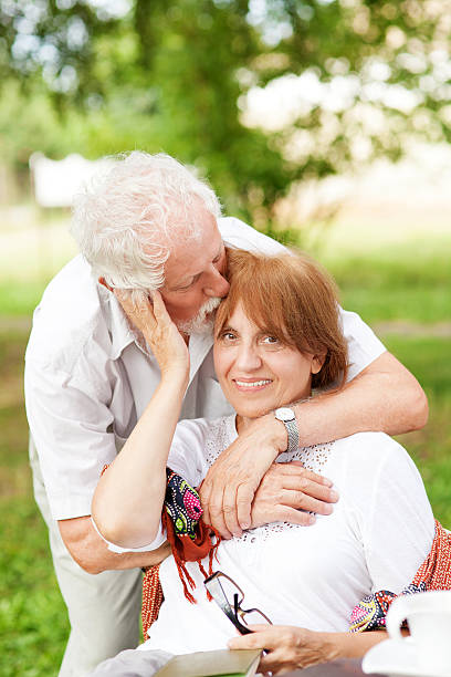 istock Senior couple in love 577633074