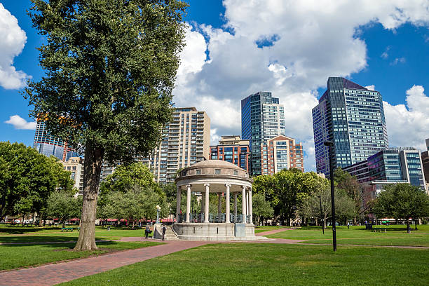 istock The Boston Common at night in Boston MA 577636450