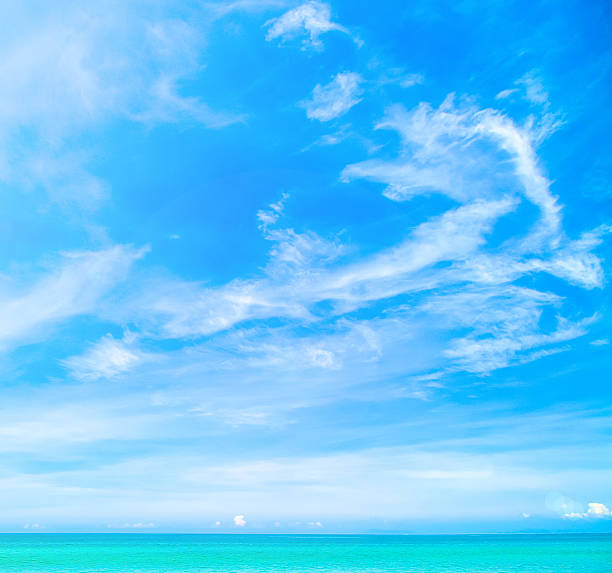 istock Beautiful sky with sea 577639884