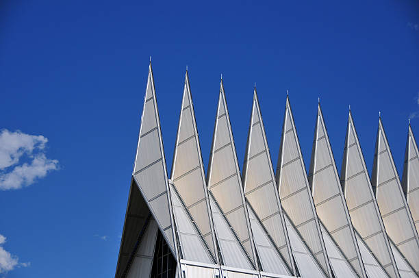 istock Air Force Academy Chapel, Colorado Springs 577639912