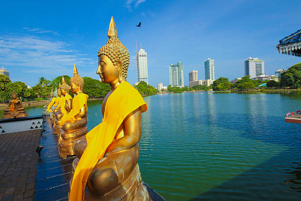 istock Seema Malaka temple on Beira Lake. Colombo, Sri Lanka 577639984