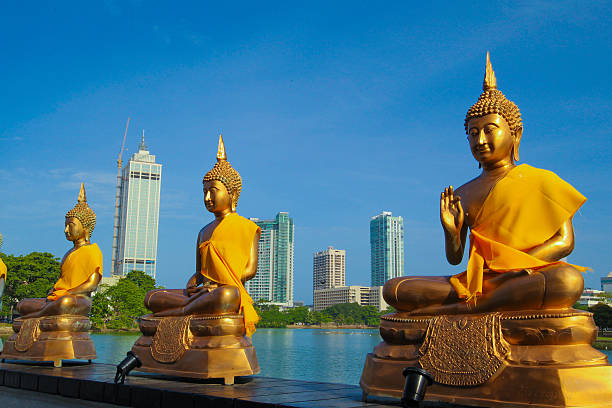 istock Seema Malaka temple on Beira Lake. Colombo, Sri Lanka 577641880