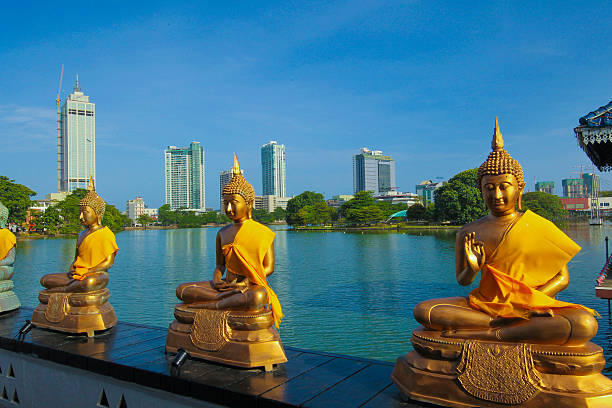 istock Seema Malaka temple on Beira Lake. Colombo, Sri Lanka 577641894