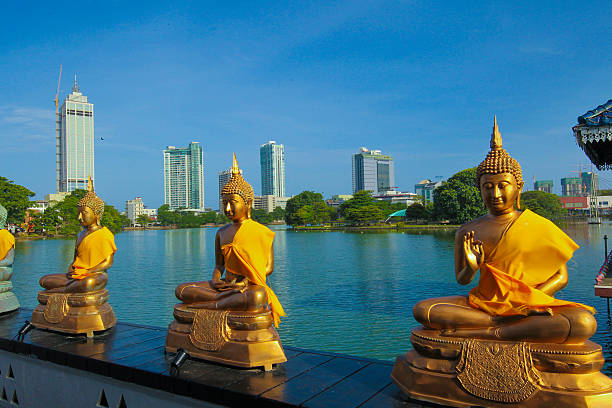 istock Seema Malaka temple on Beira Lake. Colombo, Sri Lanka 577641900
