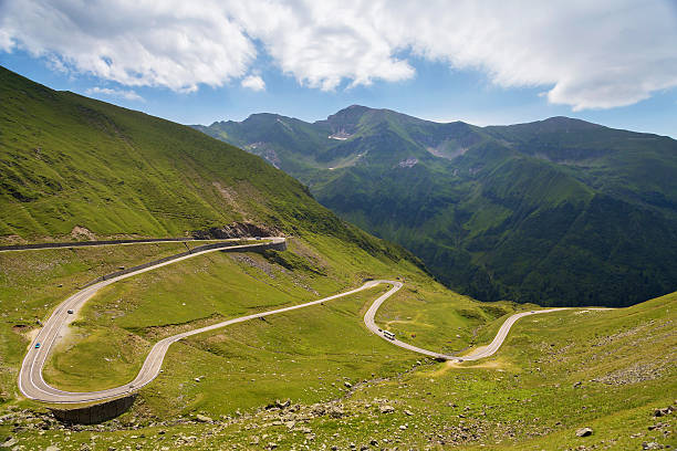 istock Summer morning landscape of Transfagarasan mountain road 577642894