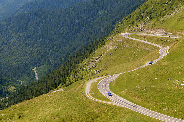 istock Summer morning landscape of Transfagarasan mountain road 577643000