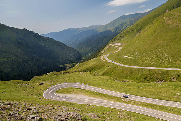 istock Summer morning landscape of Transfagarasan mountain road 577643046