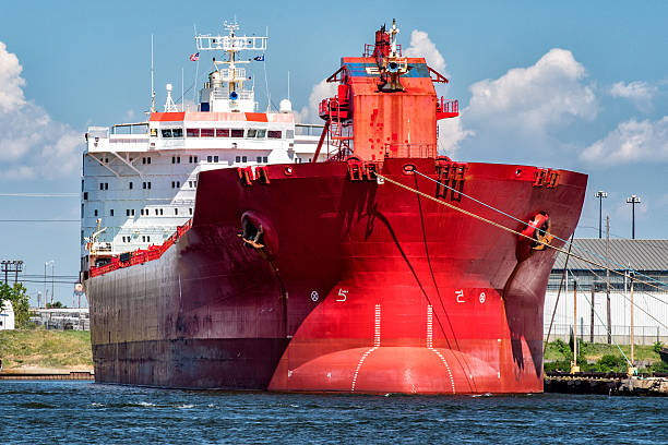 istock red oil tanker ship prow view on sunny day 577644962