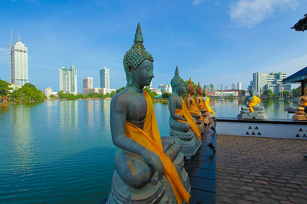 istock Seema Malaka temple on Beira Lake. Colombo, Sri Lanka 577645962