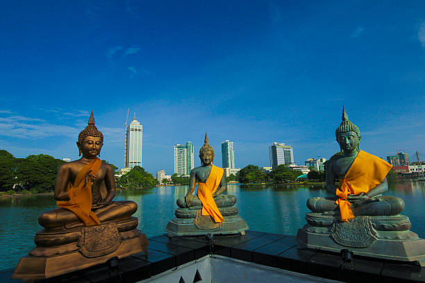 istock Seema Malaka temple on Beira Lake. Colombo, Sri Lanka 577646014