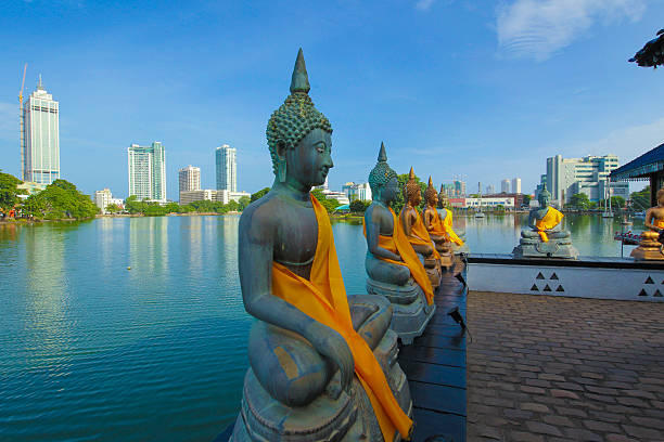 istock Seema Malaka temple on Beira Lake. Colombo, Sri Lanka 577646022