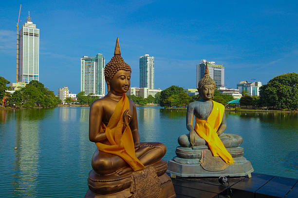 istock Seema Malaka temple on Beira Lake. Colombo, Sri Lanka 577648478