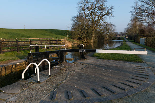 istock Grindley lock on the Llangollen canal 577649486