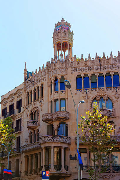 istock Casa Lleo Morera in Eixample district of Barcelona 577652908