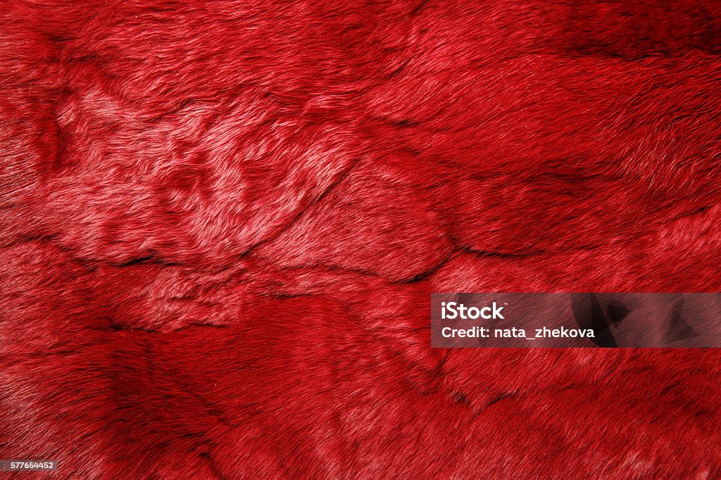 Close-up of lapin fur for texture or background Close-up of lapin colored fur for texture or background Red Stock Photo