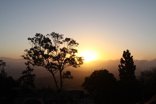 Easter sunrise over the San Diego area