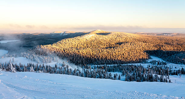 istock Beautiful view in Finland, Ruka 577661946