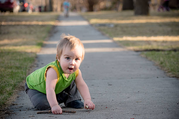 istock Get's up after falling outdoors 577938590