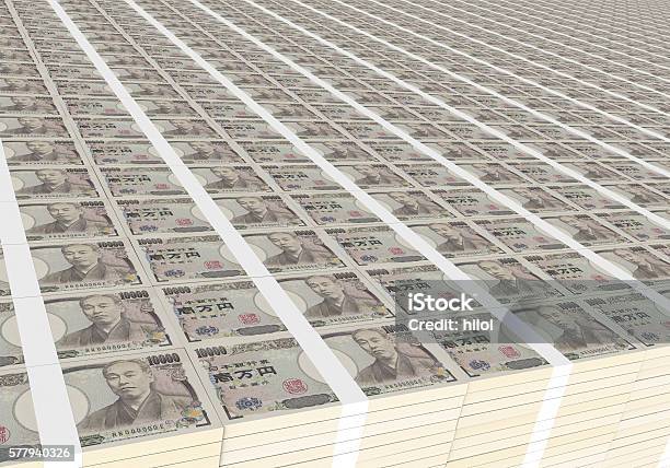 Money Stock Photo - Download Image Now - Money Roll, Ten Thousand Yen Note, Currency