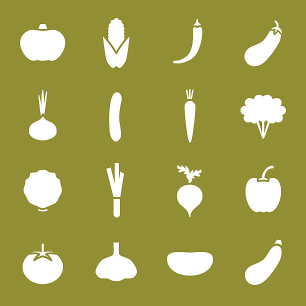 ilustraciones, imágenes clip art, dibujos animados e iconos de stock de iconos de vegetales. - red potato raw potato market red