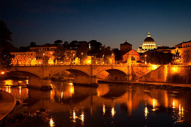 istock Ponte Vittorio Emanuele II spanning Tiber River in Rome, Italy 577946154