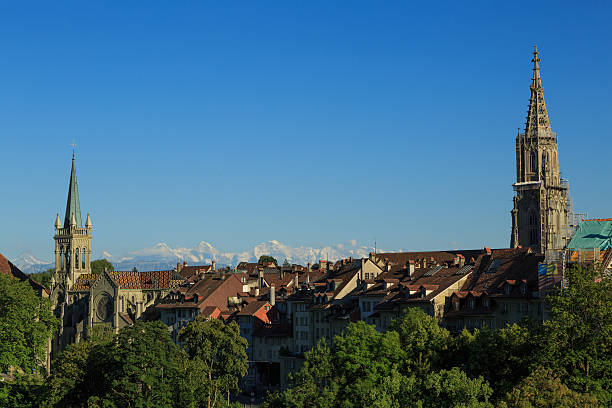 istock Berns Old Town and the Swiss Alps 577952442