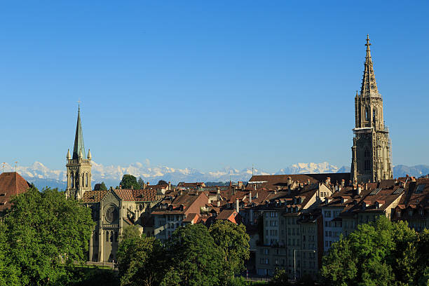 istock Berns Old Town and the Swiss Alps 577952484