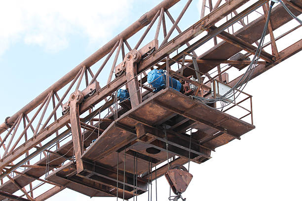 istock type of bearing metal structures of gantry crane 577952704