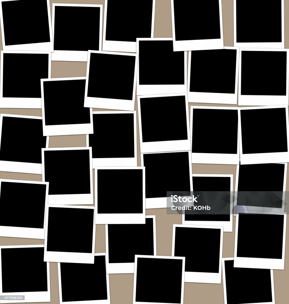 Photo Collection Frame Design Collection Photo Frame Stock Illustration - Download Image Now ...