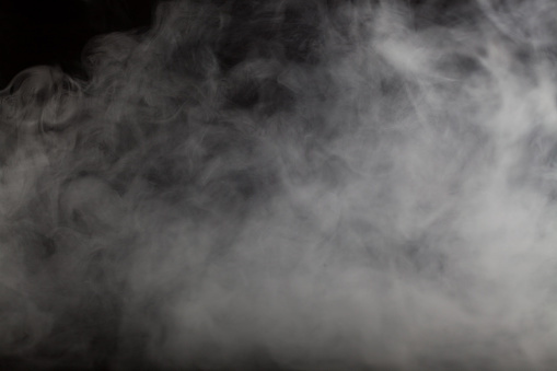 Blur Background Of Abstract Grey Color Smoke On Dark Background Stock Photo  - Download Image Now - iStock