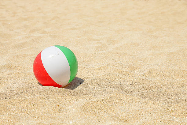 beach ball stock photo