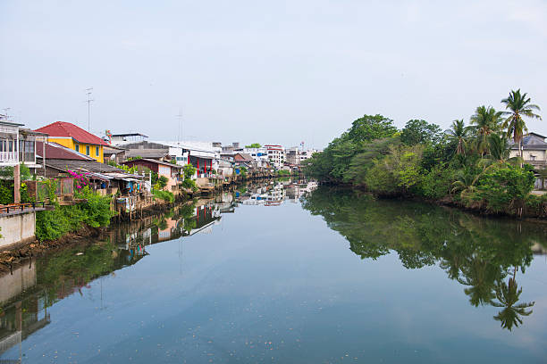 istock community of Chantaboon waterfront at Chanthaburi Province 577968036