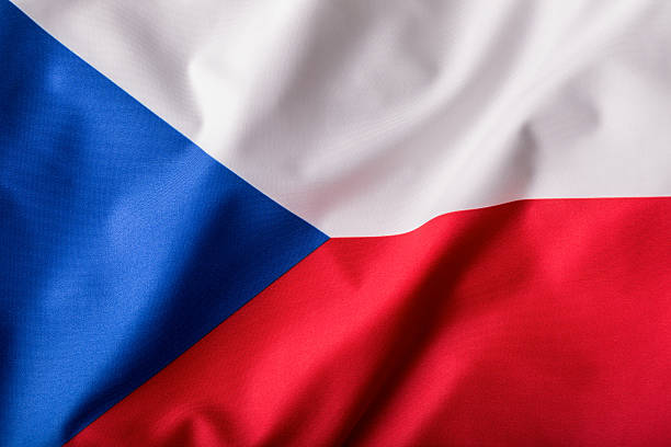 istock Czech republic flag waving in the wind 577968066