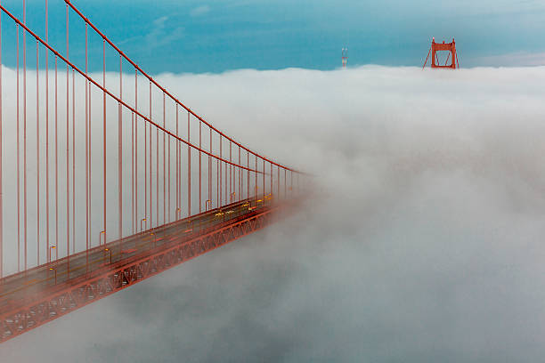 istock Golden Gate Bridge with low fog, San Francisco 577970328