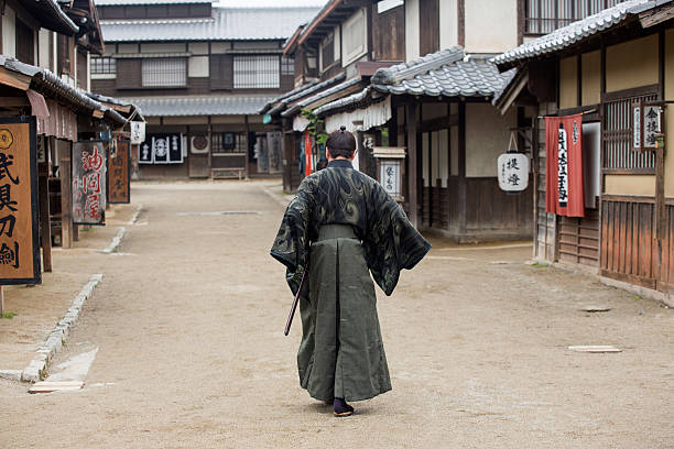 istock warrior samurai costume man in toei studios at kyoto japan 577972216