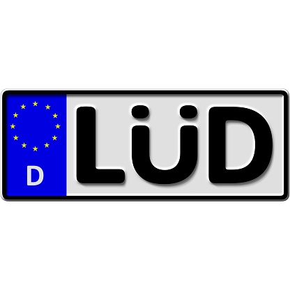german license plate number for Luedenscheid