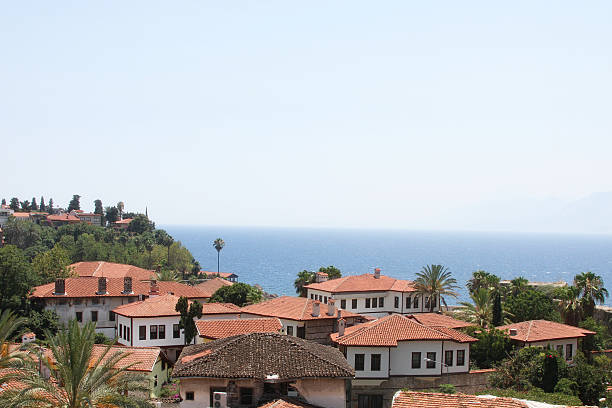 istock Red roofs of the city 577976070