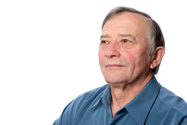 istock Portrait Of Middle Aged Man Isolated on White 578080096