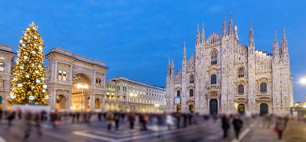 istock Christmas in Milan, Piazza del Duomo - Italy 578080690
