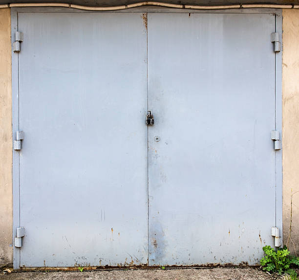 istock old metal warehouse door 578081088