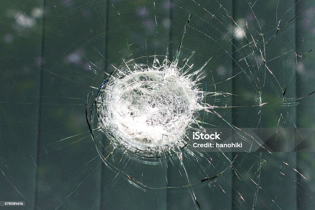 Mashed Window Smashed Window Broken Glass Stock Photo - Download Image Now - Abstract ...