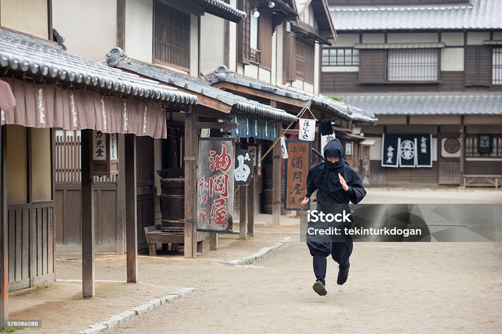 Warrior Ninja Costume Man In Toei Studios At Kyoto Japan Stock Photo -  Download Image Now - iStock