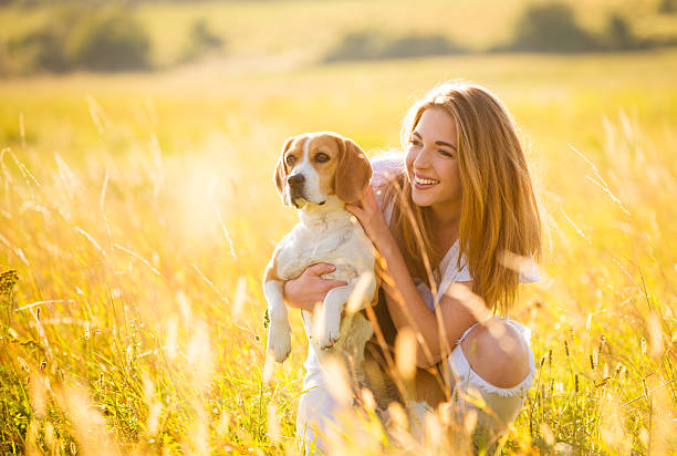istock Woman and dog 578087408