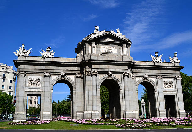 istock Puerta de Alcala in Madrid, Spain 578088176