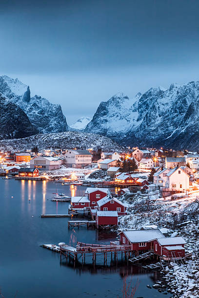 istock Reine in Lofoten, Norway 578088370